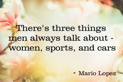 Mario Lopez' quotes